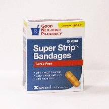 Image 0 of GNP Bandage Super 1x3 Bandage 20 Ct