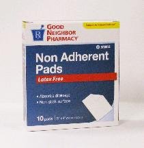 Image 0 of GNP Non Adhesive Pad 3 x 4 Bandage 10 Ct