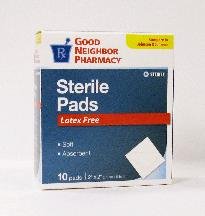 Image 0 of GNP Sterile Pads 2 x 2 Bandage 10
