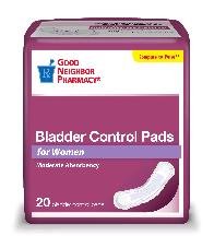Image 0 of GNP Bladder Control Pad Moderate 6x20 Ct