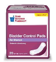 Image 0 of GNP Bladder Control Pad Moderate 6x20 Ct