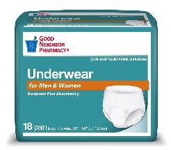 Image 0 of GNP Protective Underwear Unisex Moderate Plus Large 4 x 18