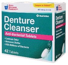 Image 0 of GNP Denture Cleanser Double Action 42 Tabs