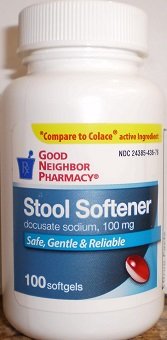 Image 0 of GNP Stool Softener 100 Mg 100 Soft Gels