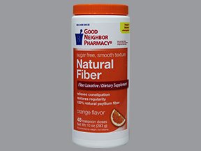 Image 0 of GNP Fiber Natural Powder Smooth Orange Sugar Free 10 Oz