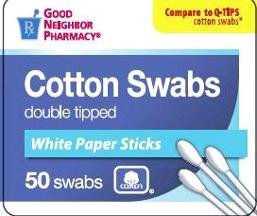 Image 0 of GNP Cotton Swab Travel 12 x 50