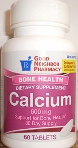 Image 0 of GNP Calcium 600 Mg 60 Tabs