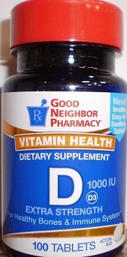 Image 0 of GNP Vitamin D 1000iu 100 Tabs