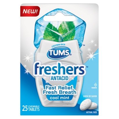 Image 0 of Tums Freshers Cool Mint Tab 25 Ea By Glaxo Smith Kline