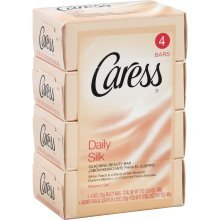 Caress Bath Bar Daily Silk 4X4.75 Oz