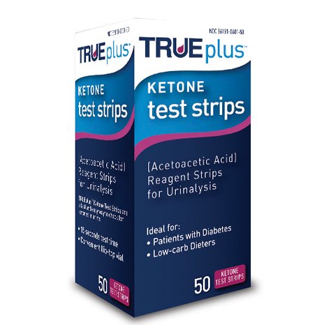 TRUEplus Keto Test Strips 50 Ct By Nipro Diagnostics