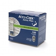 Accu-Chek Aviva Plus Test Strip 100Ct By Diagn/Boehringer Mannh 