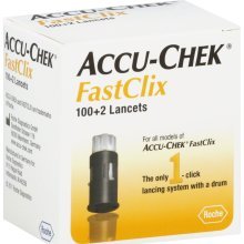 Accu-Chek Fastclix Drum 102Ct By Roche Diagn/Boehringer Mannh