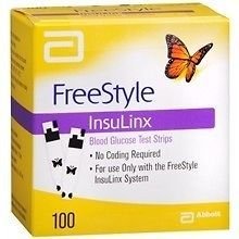 Freestyle Insulinx Test Strip 100Ct By Abbott Diabetes Care Sales