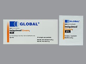 Imiquimod 5% Cream 24x0.25 Gm By Global Pharma
