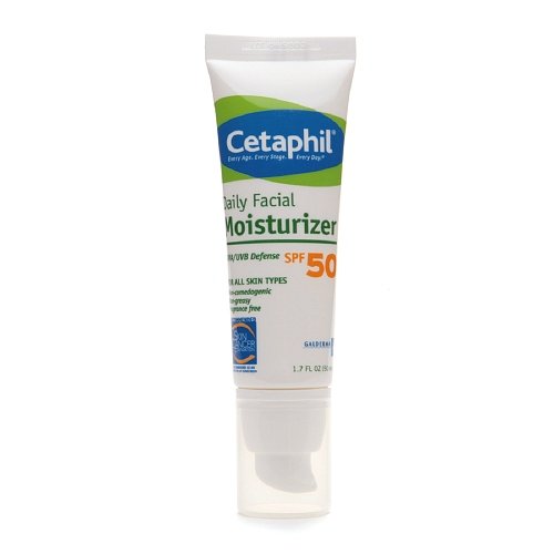 Cetaphil Face Moisture Spf 50 UVA/UVB 1.7 Oz