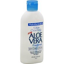 Fruit of the Earth Skin Care Lotion, Aloe Vera, Skin Cooling - 4 fl oz (118 ml)