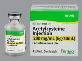 Image 0 of Acetylcysteine 200 Mg/Ml vials 3X30 Ml By Paddock Pharma.