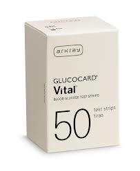 Glucocard Hme/Dme Vital Strip 50 Ct