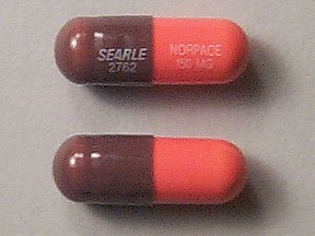 Norpace 150 Mg Caps 100 By Pfizer Pharma 