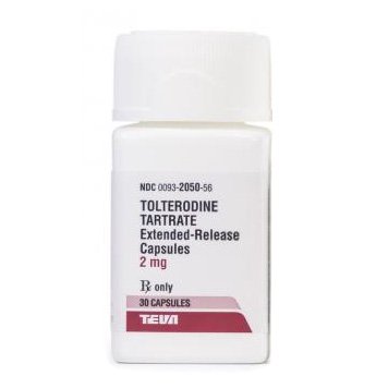 Tolterodine 2 Mg Er 30 Caps By Teva Pharma