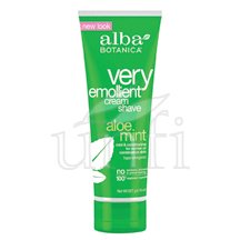 Aloe Mint Shave Cream 8 Oz By Alba Botanica