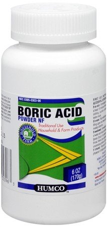 Boric Acid Powder 6 Oz By Humco