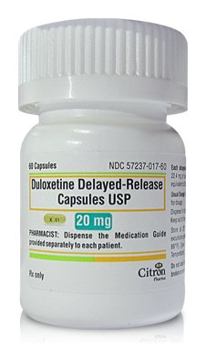 Image 0 of Duloxetine Hcl Generic 20 Mg Dr Cap 60 By Citron Pharma.