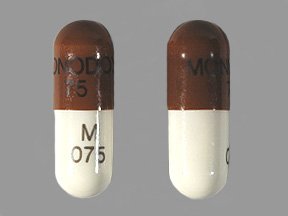 Image 0 of Doxycycline Monohydrate Generic Monodox 75 Mg Caps 100 By Aqua Pharma 