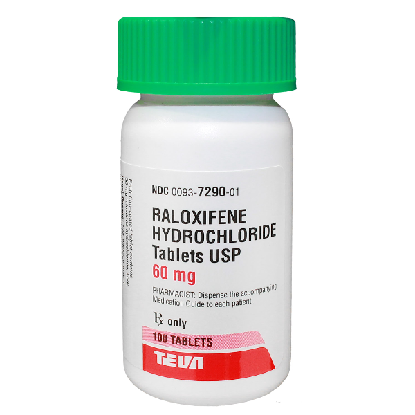 Raloxifene Generic Evista 60 Mg Tabs 100 By Teva Pharma