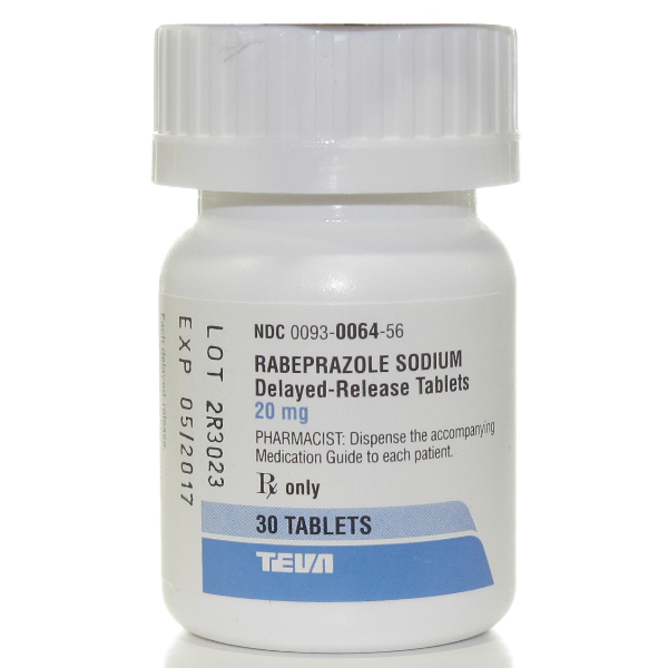 Rabeprazole 20 Mg Dr Tabs 30 By Teva Pharma 