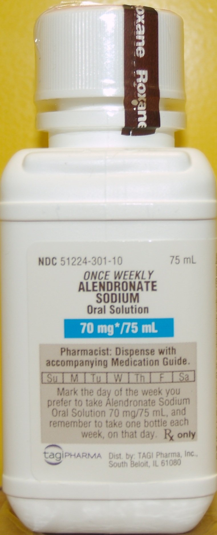 Alendronate Sodium Generic Fosamax 70 Mg 4x75 Ml Solution By Tagi Pharma