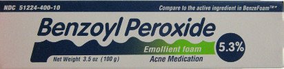 Image 0 of Benzoyl Peroxide 5.3% Foam 100 Gm By Tagi Pharma.