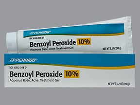 Image 0 of Benzoyl Peroxide Gel 10% 90 Gm By Perrigo Co