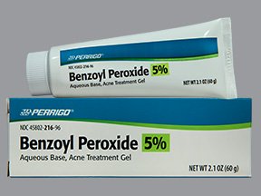 Benzoyl Peroxide Gel 5% 60 Gm By Perrigo Co
