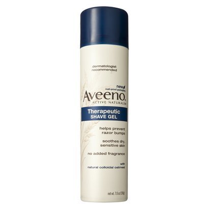 Image 0 of Aveeno Shave Gel Therapeutic Unscented 7 Oz