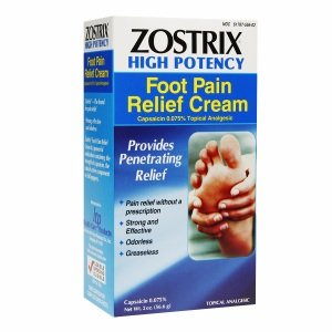 Image 0 of Zostrix Foot Pain Relieving Cream 2 oz 