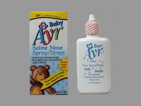 Image 0 of Ayr Baby Saline Nose Drops 1 Oz