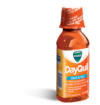 Dayquil Cold & Flu Relief Liquid 8 oz
