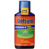 Delsym Adult Cough + Dm Cough Congestion Cherry 6 Oz