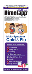 Image 0 of Dimetapp Child Multi-Symptom Cold & Flu Relief 4 Oz