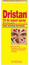 Dristan 12 Hour Fast Act Nasal Spray 0.5 Oz.