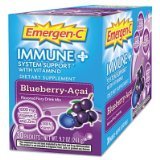 Emergen-C Immuni Plus Vitamin D BlueBerry 30 Ct.
