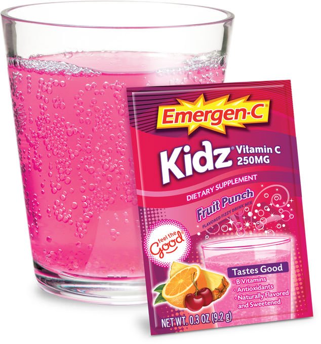 Image 0 of Emergen-C Kidz Fruit Punch Powder 10 Ct