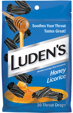 Image 0 of Ludens Box Honey Licorice 20x20 Ct.