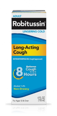 Image 0 of Robitussin Linger cold Long Acting Liquid 4 Oz