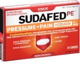 Sudafed Pe Pressure Pain Cough 24 Caps