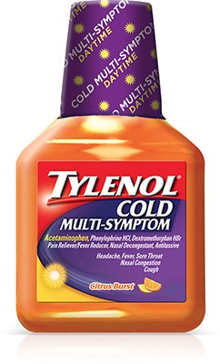 Tylenol Cold Multi Symptom Daytime Liquid 8.3 Oz