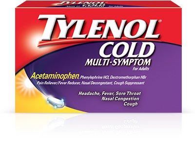 Tylenol Cold Max Multi Symptom Relief Daytime 24 Caps