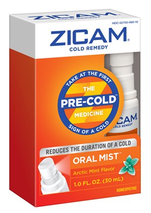Zicam Coild Remedy Plus Oral Mist, Honey Lemon 1 Oz